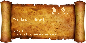 Meitner Ugod névjegykártya